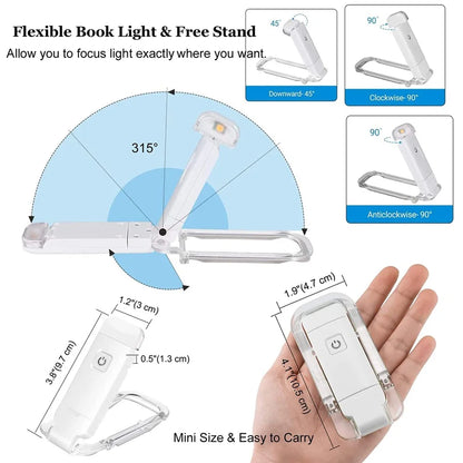 MyBookBeam™ Smart Clip Book Light