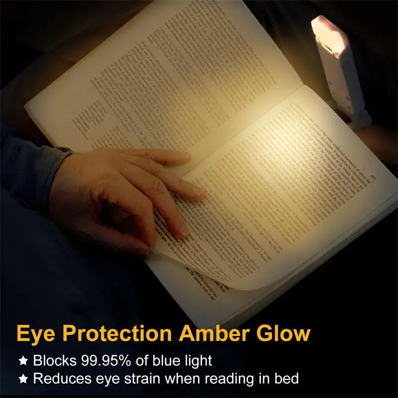 MyBookBeam™ Smart Clip Book Light