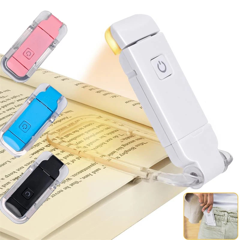 MyBookBeam™ Smart Clip Book Light